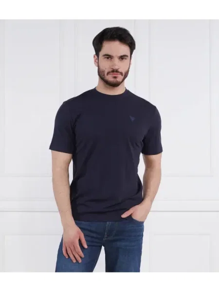 Tricou Guess scurt albastru