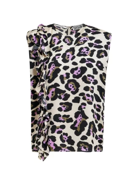 Bluză Essentiel Antwerp cu imagine cu model leopard