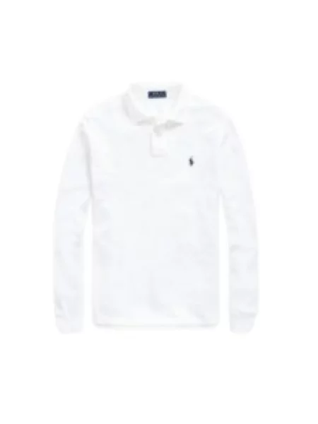 Haftowana koszulka polo Polo Ralph Lauren biała