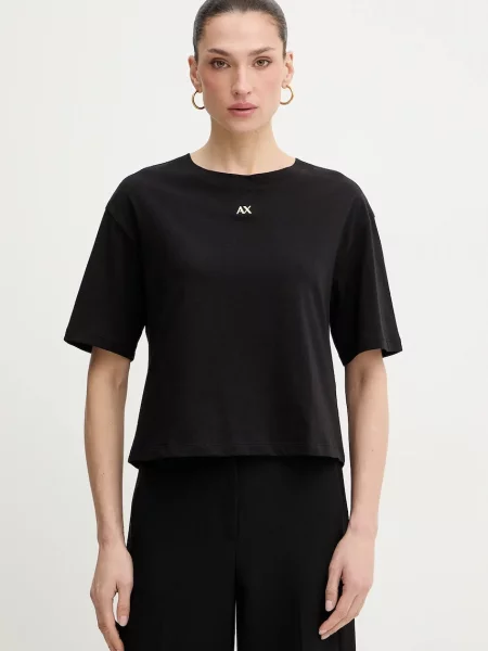 Armani Exchange tricou din alb