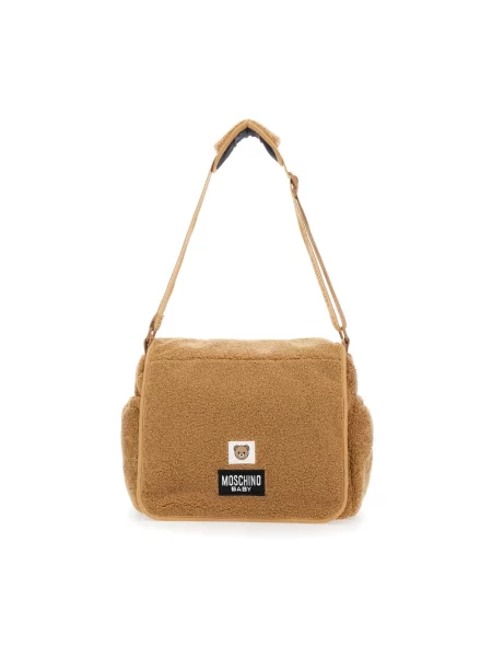 Torba dziecięca Moschino brązowa