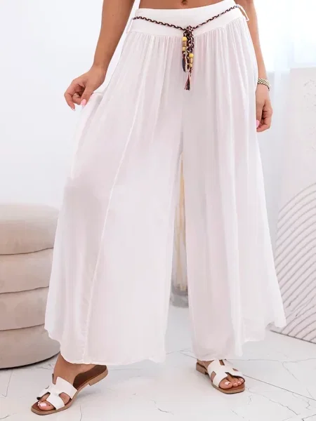 Pantaloni Kesi Włoski alb