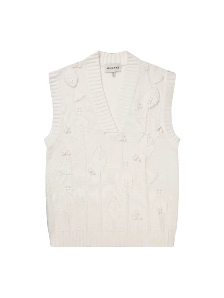 Sweter Munthe beżowy