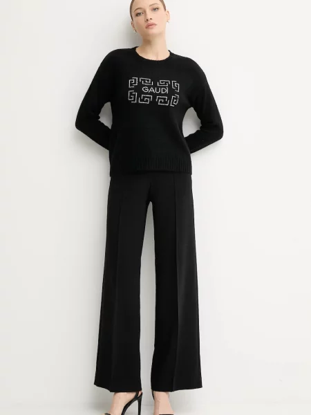 Светр із додаванням вовни Gaudi чорний