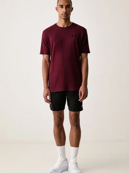 Under Armour tričko pánske s bavlnou SPORTSTYLE LEFT CHEST