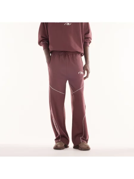 Spodnie New Balance – bordowe
