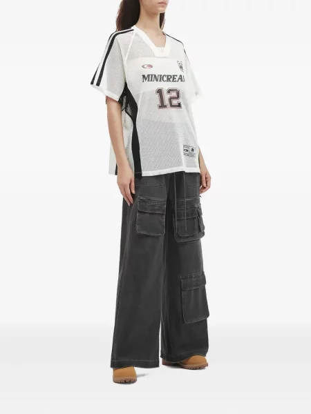 Pantaloni Mini Cream gri