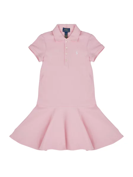 Vsakodnevna obleka Polo Ralph Lauren roza