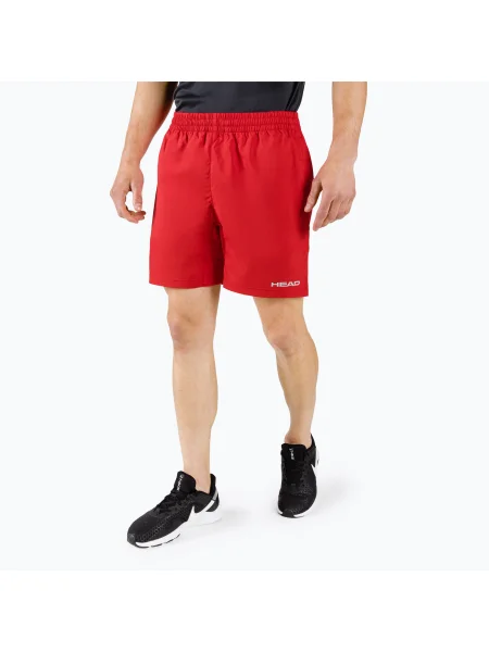 Pantaloni scurți de tenis pentru bărbați HEAD Club Red roșu