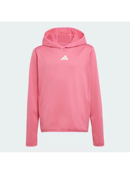 Bluza z kapturem dziecięca Adidas biała