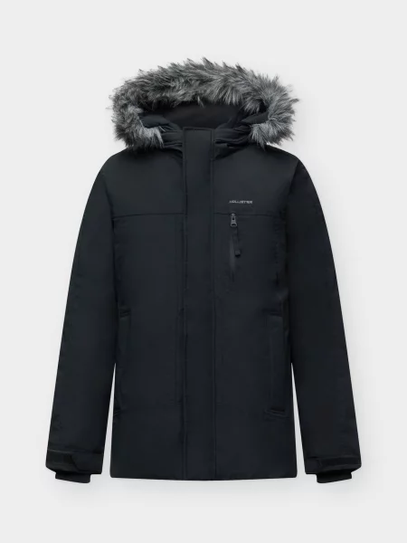 HOLLISTER Zimska jakna crna