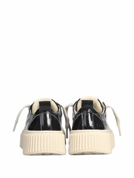 Sneakerși Rhun din piele negru