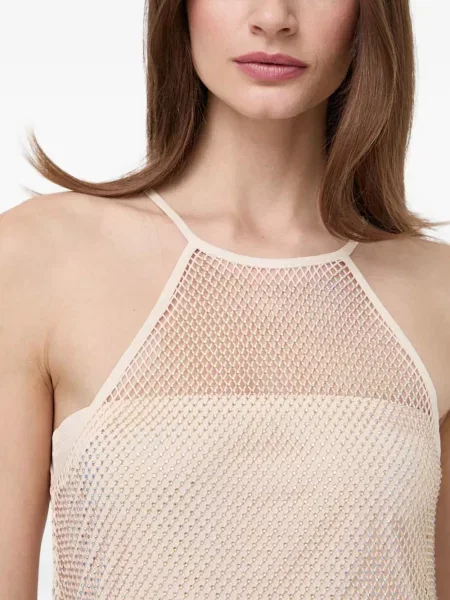 Top Patrizia Pepe plasă de cristal