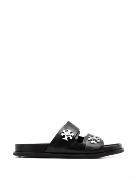 Pantofle Tory Burch černé