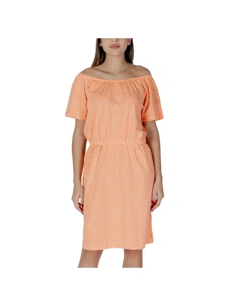 Rochie B.young portocaliu