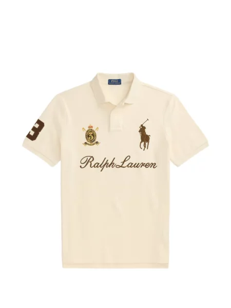 Τέντωμα καρό κιλότα Polo Ralph Lauren με κέντημα πράσινο