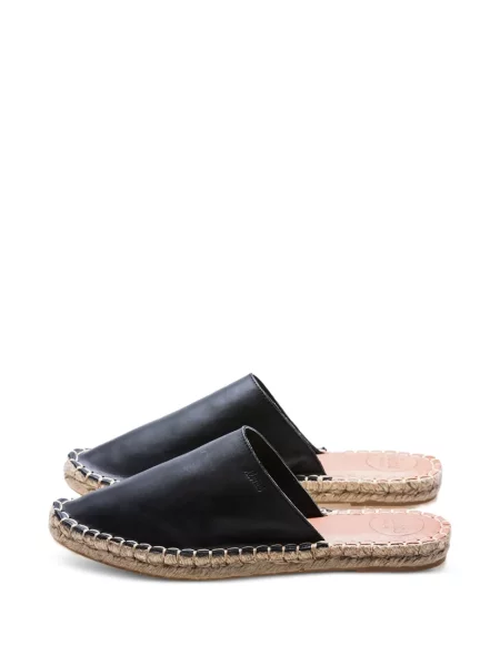 Papuci tip mules Alohas din piele negru