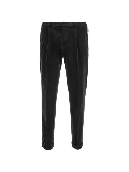 Pantaloni Michael Coal de catifea cord maro