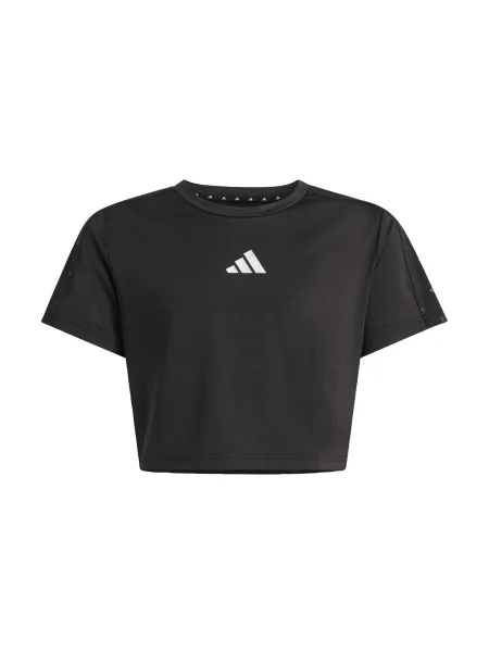 ADIDAS SPORTSWEAR Tricou funcțional Train Essentials Seasonal negru alb