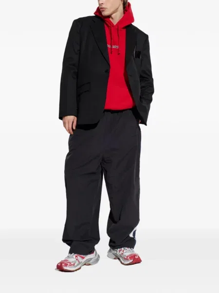 Hanorac cu glugă Vetements roșu