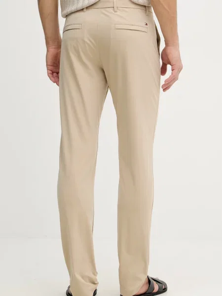 Tommy Hilfiger spodnie chinos beżowe