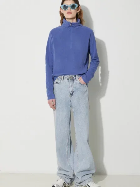 Columbia bluza sportowa Glacial IV granatowy gładka biała