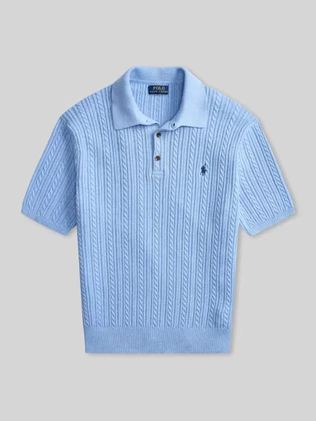 Sweter Polo Ralph Lauren błękitny