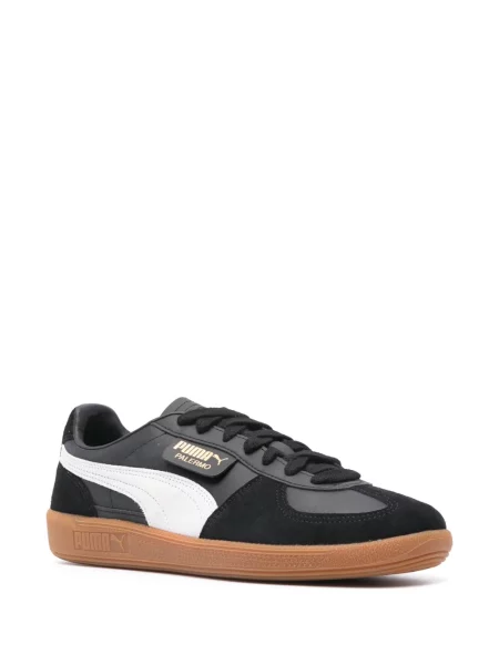 Kožené tenisky Puma Suede černé