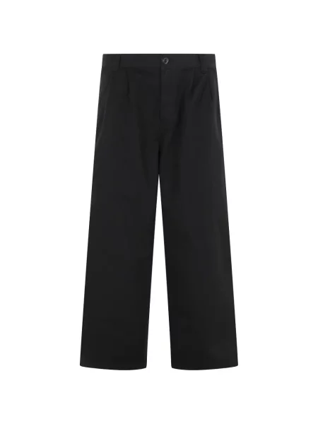 Pantaloni Carhartt Wip plisate negru