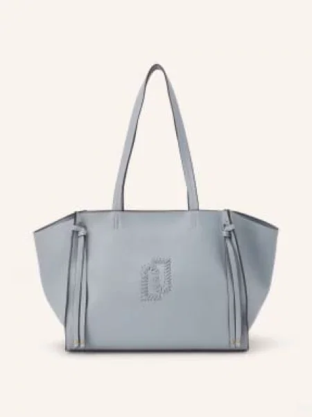 Shopperka Liu Jo skórzana niebieska