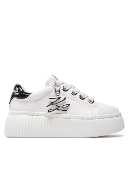 Karl Lagerfeld Nizke superge črna bela