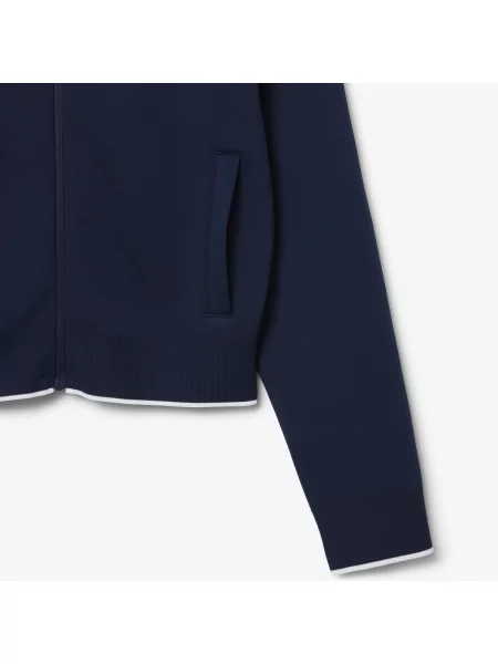Lacoste Bluza Rozpinana Tennis Heritage granatowa