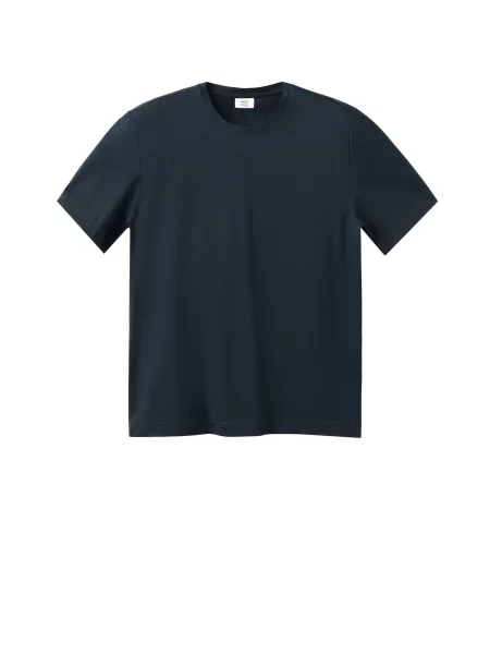 MANGO MAN Tricou BELLOW marin albastru