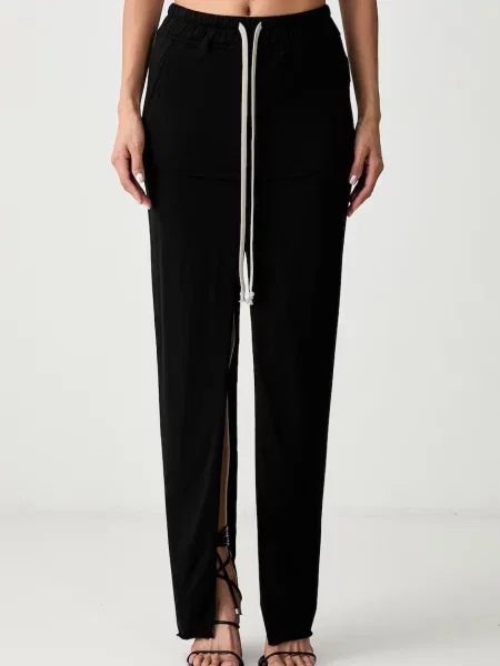 Rick Owens DRKSHDW Pull On Sliced Pillar fustă din