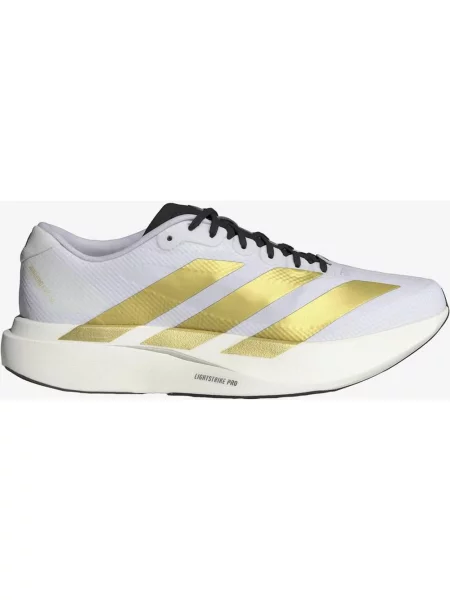Buty do biegania damskie adidas Adizero EVO SL Woven biało złote żółte