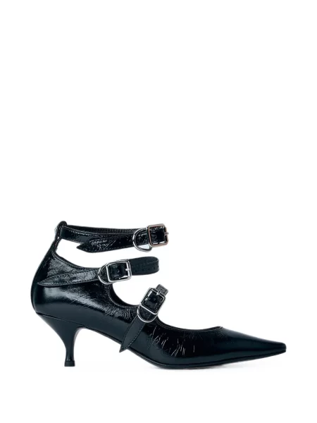 Pantofi cu toc Vivienne Westwood cu cataramă negru