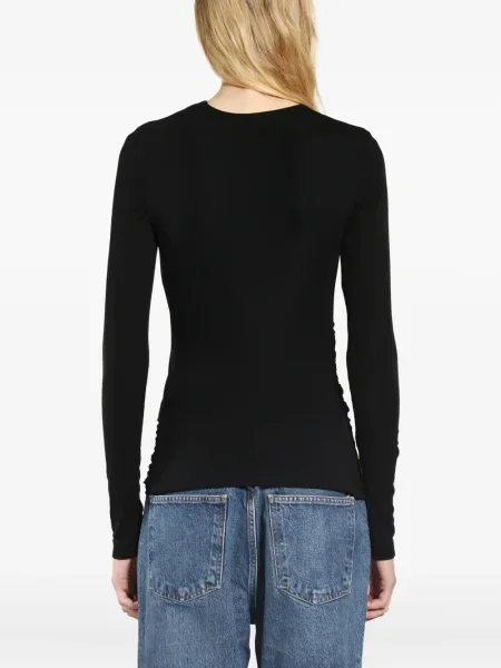 Tricou Agolde din jerseu negru