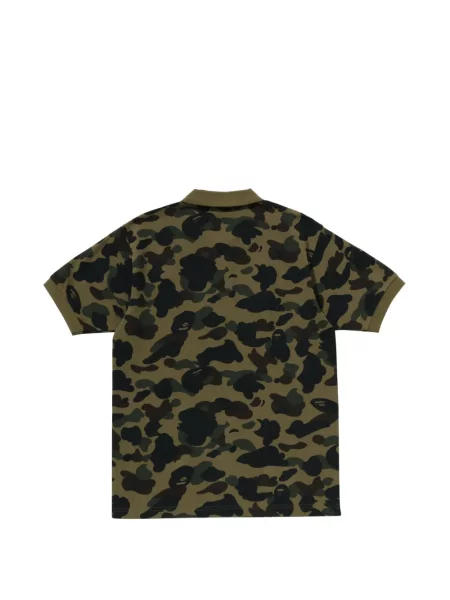 Polo A Bathing Ape® με σχέδιο παραλλαγής πράσινο