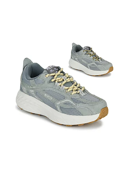 Tek tekaški copati The Mercer Brand iz usnja nubuk siva