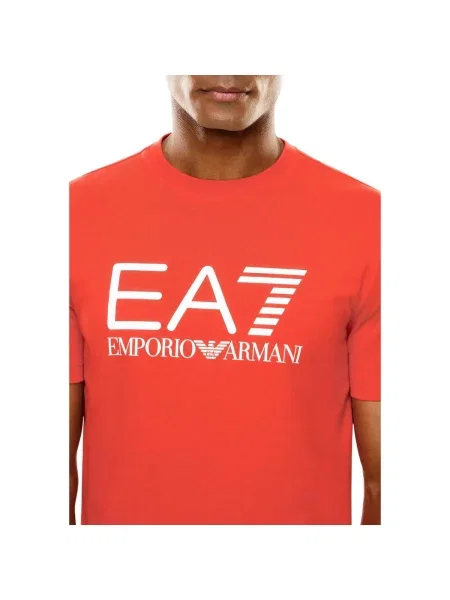 Majica Emporio Armani Ea7 crvena