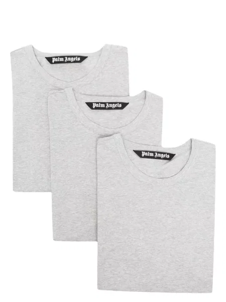 Tricou Palm Angels scurt gri