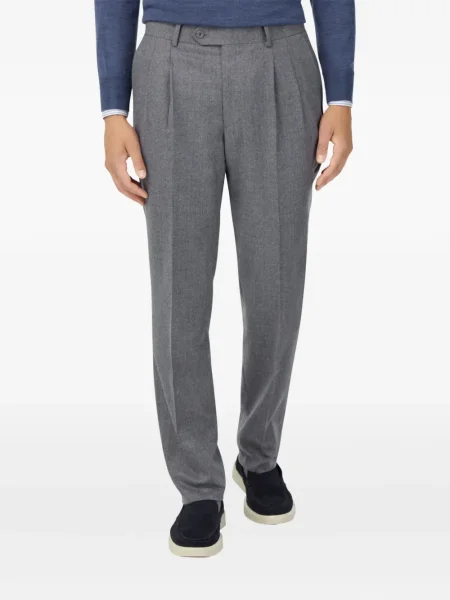 Pantaloni Boggi Milano de lână gri