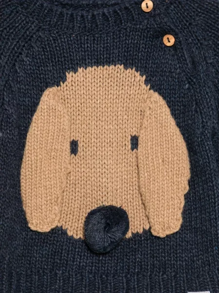 Sweter dziecięcy Snug niebieski