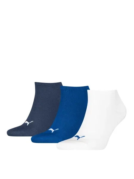 PUMA Unisex Sneaker Plain 3p Набір шкарпеток Унісекс Комбінований верх синій