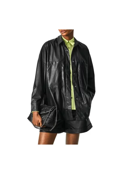 Koszula Pepe Jeans czarna