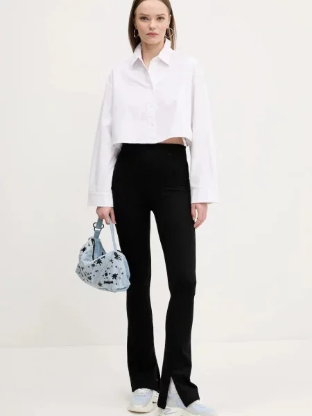 Hugo Blue koszula relaxed z kołnierzykiem klasycznym biały