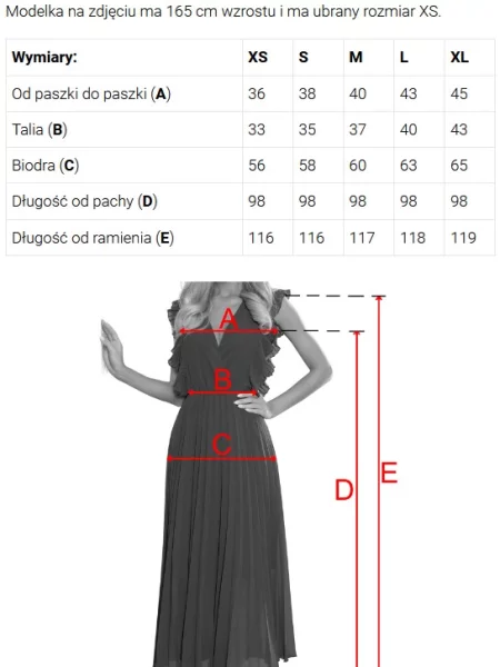 Midi haljina Numoco zelena
