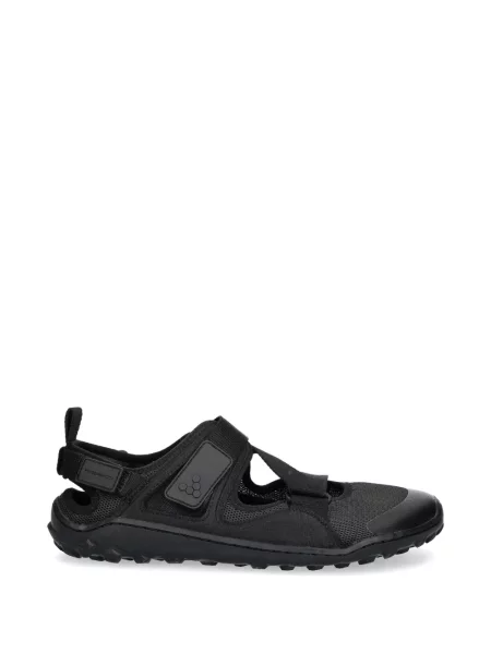 Sandale Vivobarefoot plasă cu bretele negru