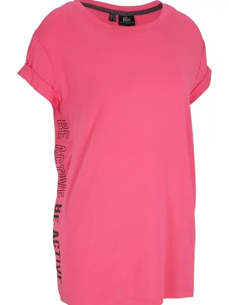 T-shirt sportowy różowa