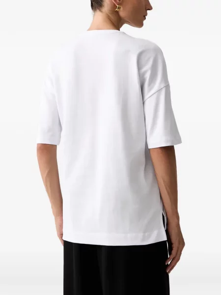 Tricou Trussardi cu imagine alb